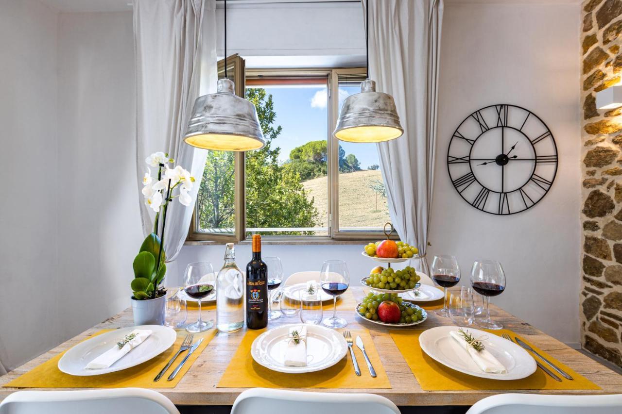 Villa Cesarina Amazing Villa with Private Pool in the Tuscan hills Casale Marittimo Esterno foto